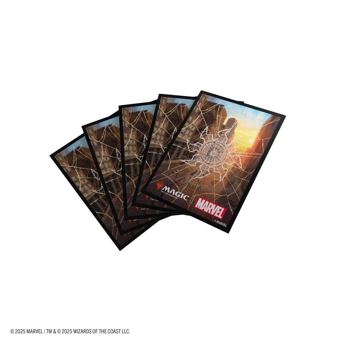 Gamegenic Magic: The Gathering Marvel's Spider-Man Premium Art Sleeves – Spider-Man Plains