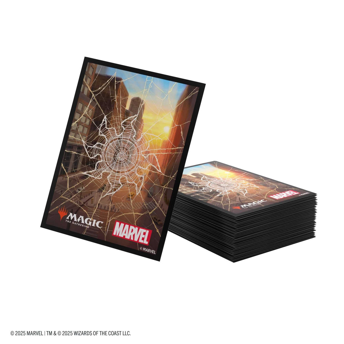Gamegenic Magic: The Gathering Marvel's Spider-Man Premium Art Sleeves – Spider-Man Plains
