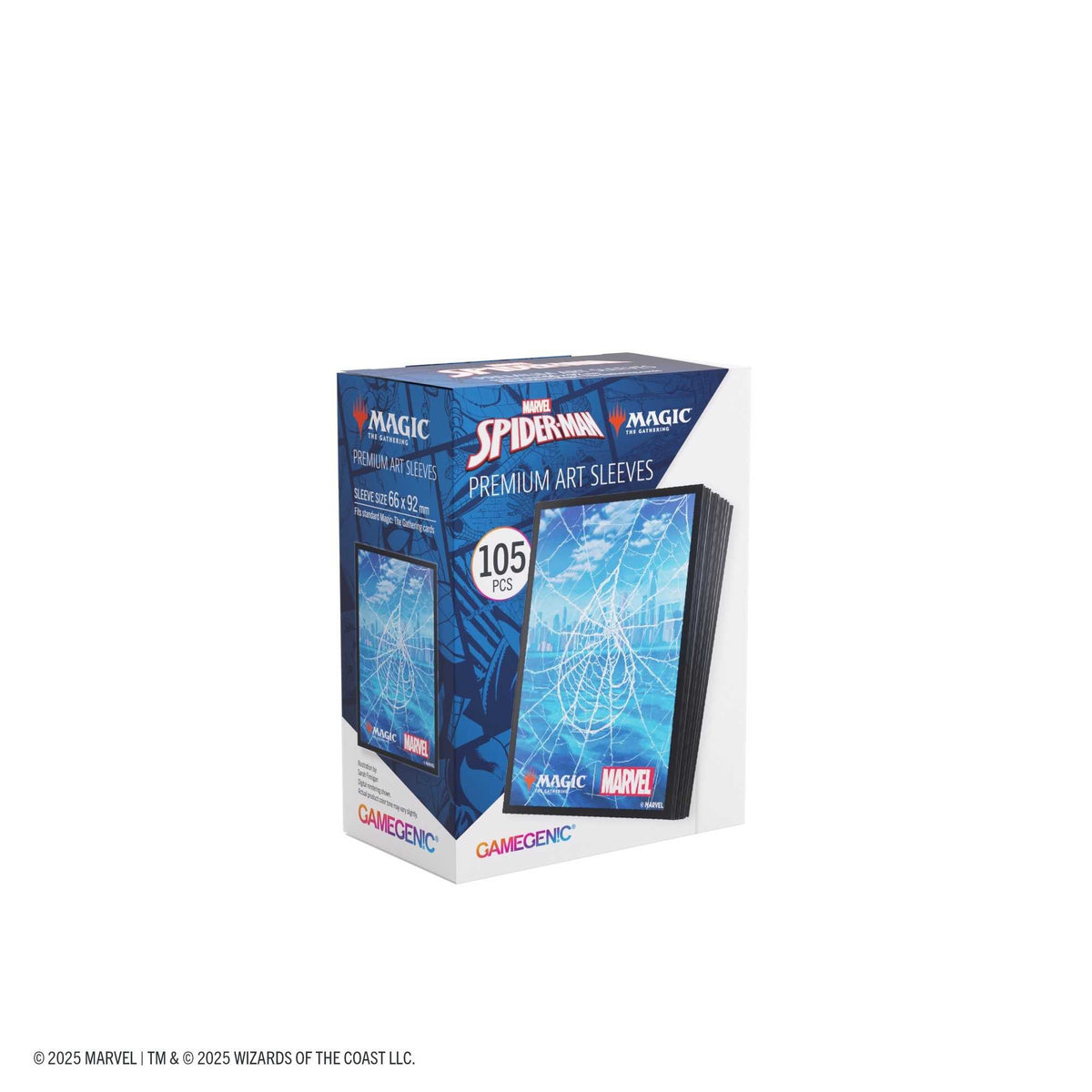 Gamegenic Magic: The Gathering Marvel's Spider-Man Premium Art Sleeves – Spider-Man Island
