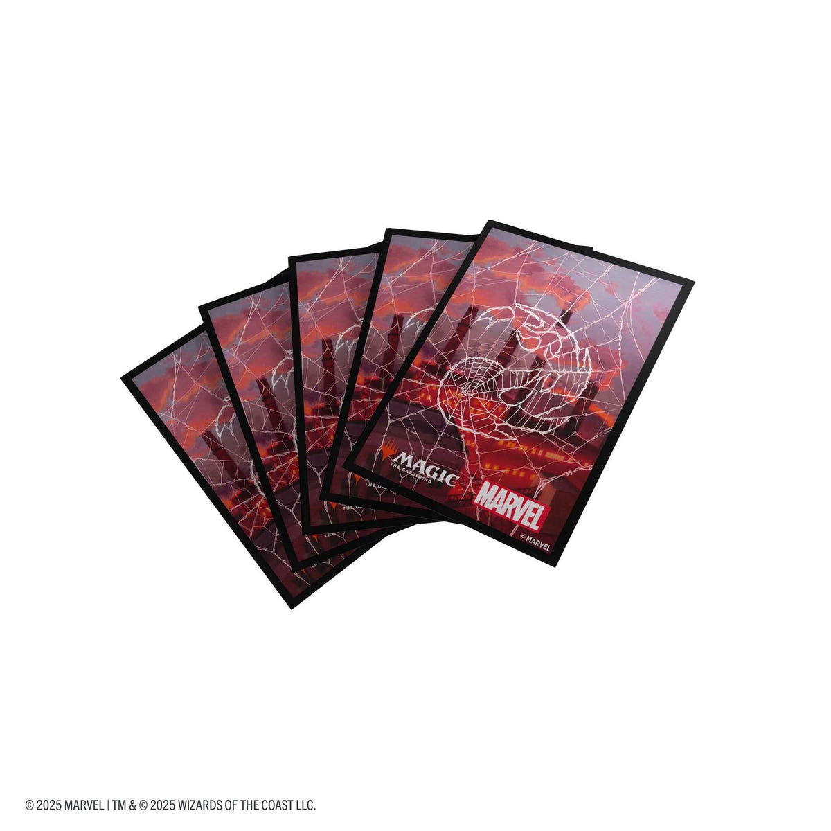 Gamegenic Magic: The Gathering Marvel's Spider-Man Premium Art Sleeves – Spider-Man Mountain
