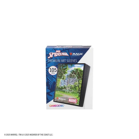 Gamegenic Magic: The Gathering Marvel's Spider-Man Premium Art Sleeves – Spider-Man Forest