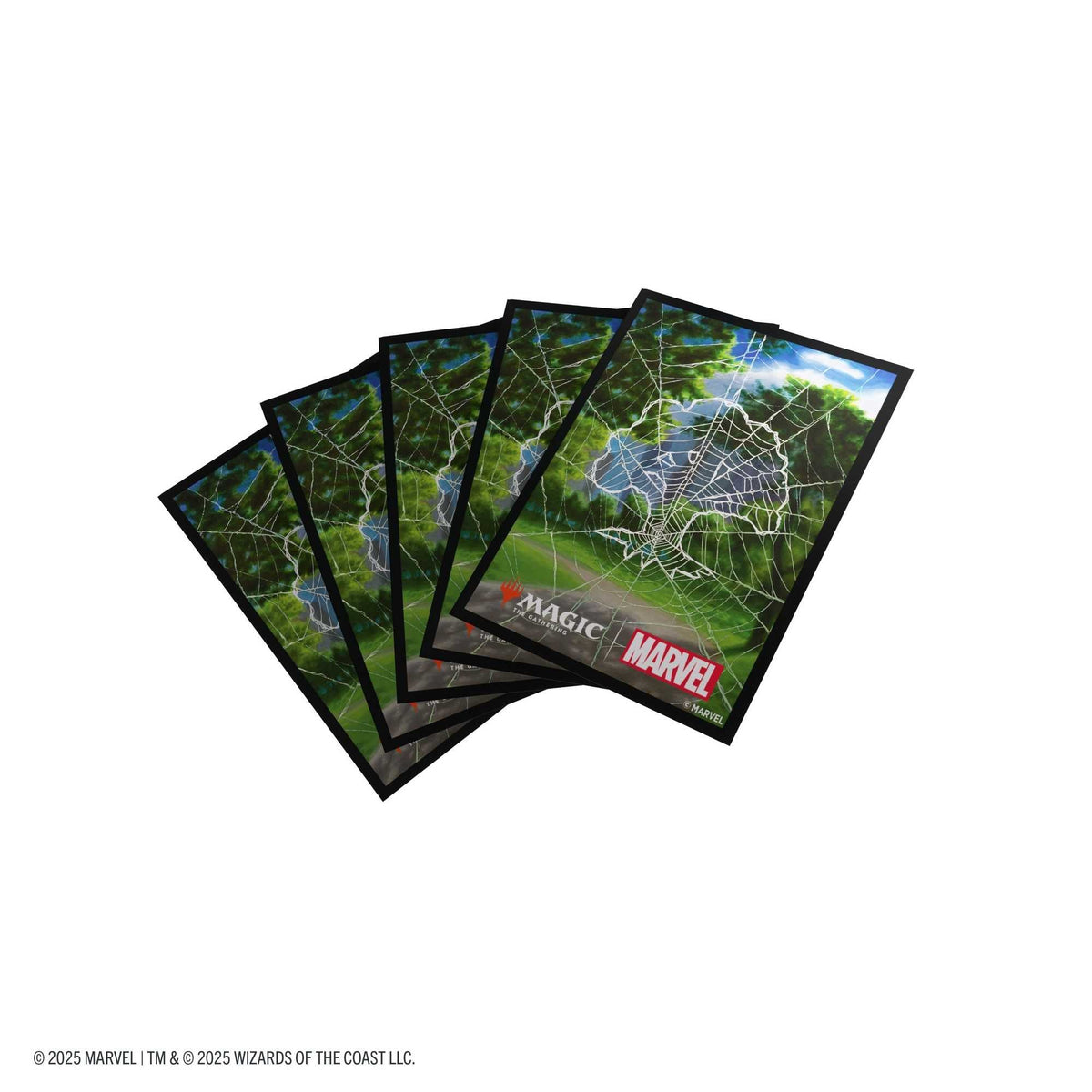 Gamegenic Magic: The Gathering Marvel's Spider-Man Premium Art Sleeves – Spider-Man Forest