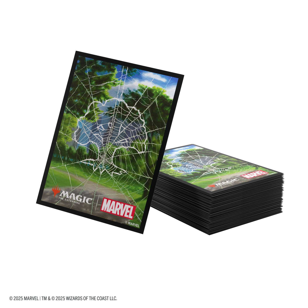 Gamegenic Magic: The Gathering Marvel's Spider-Man Premium Art Sleeves – Spider-Man Forest