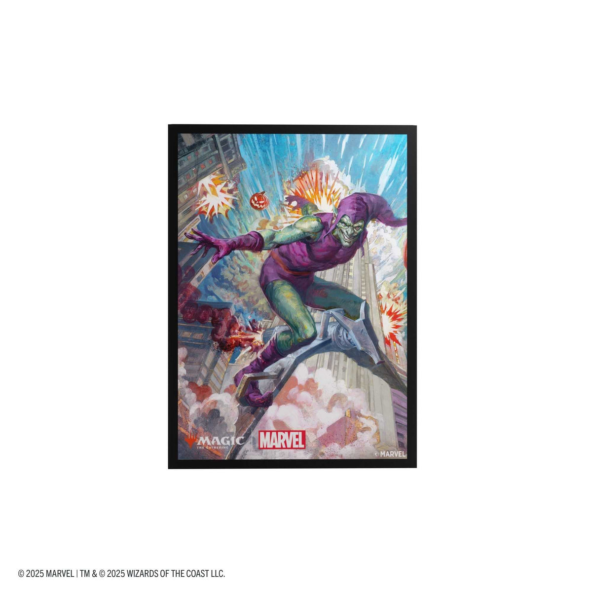 Gamegenic Magic: The Gathering Marvel's Spider-Man Premium Art Sleeves – Green Goblin
