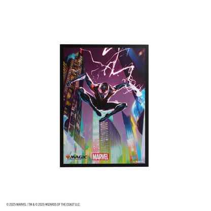 Gamegenic Magic: The Gathering Marvel's Spider-Man Premium Art Sleeves – Spider-Man Miles Morales