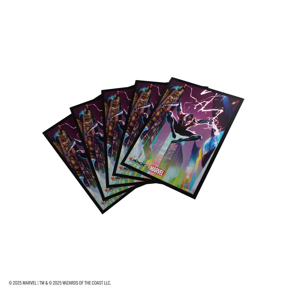 Gamegenic Magic: The Gathering Marvel's Spider-Man Premium Art Sleeves – Spider-Man Miles Morales