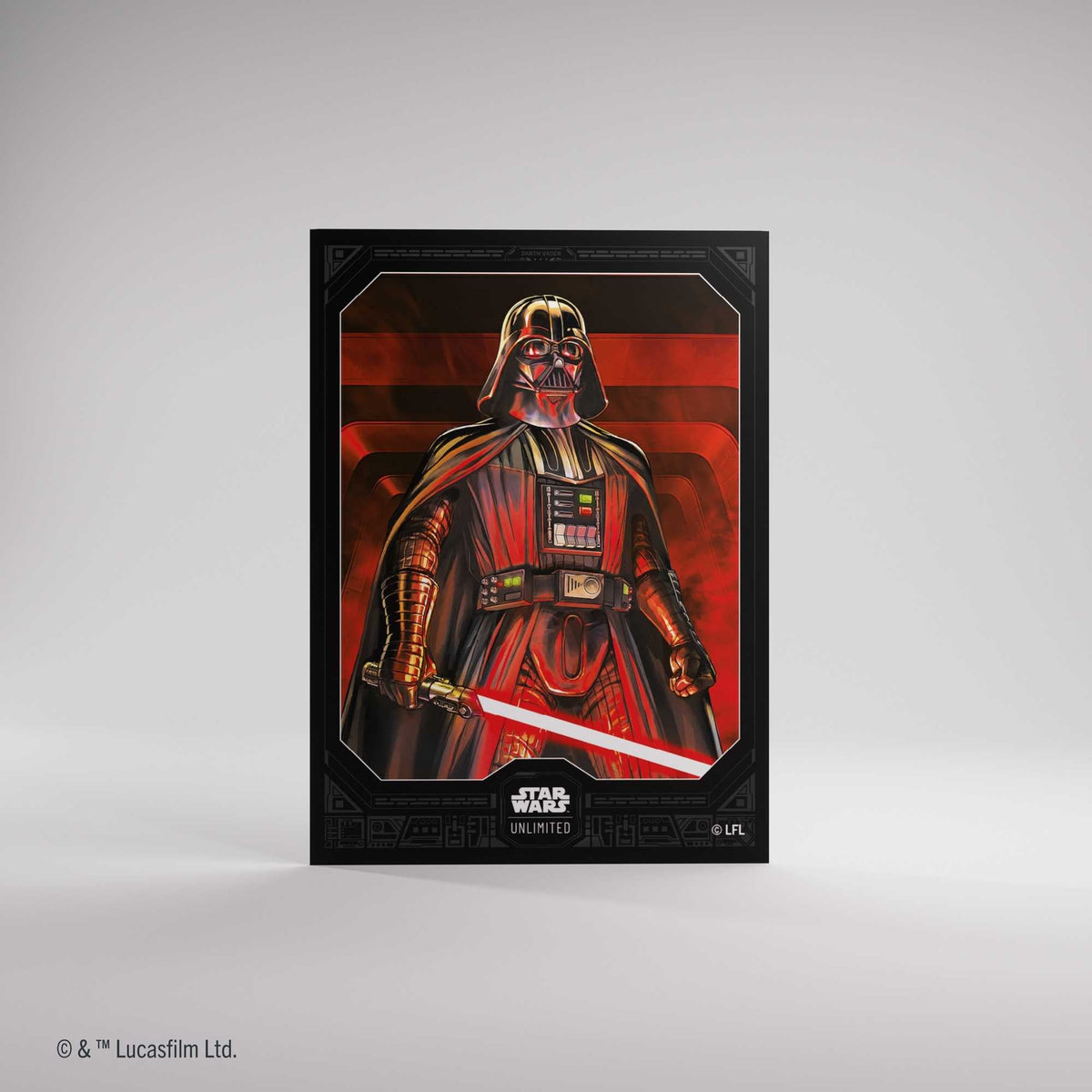 Gamegenic Star Wars: Unlimited Premium Art Sleeves – Darth Vader Unstoppable