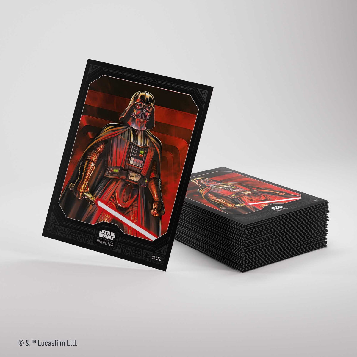 Gamegenic Star Wars: Unlimited Premium Art Sleeves – Darth Vader Unstoppable