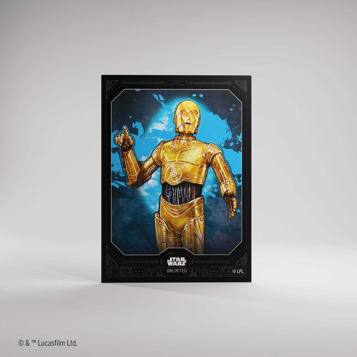 Gamegenic Star Wars: Unlimited Premium Art Sleeves – C-3PO
