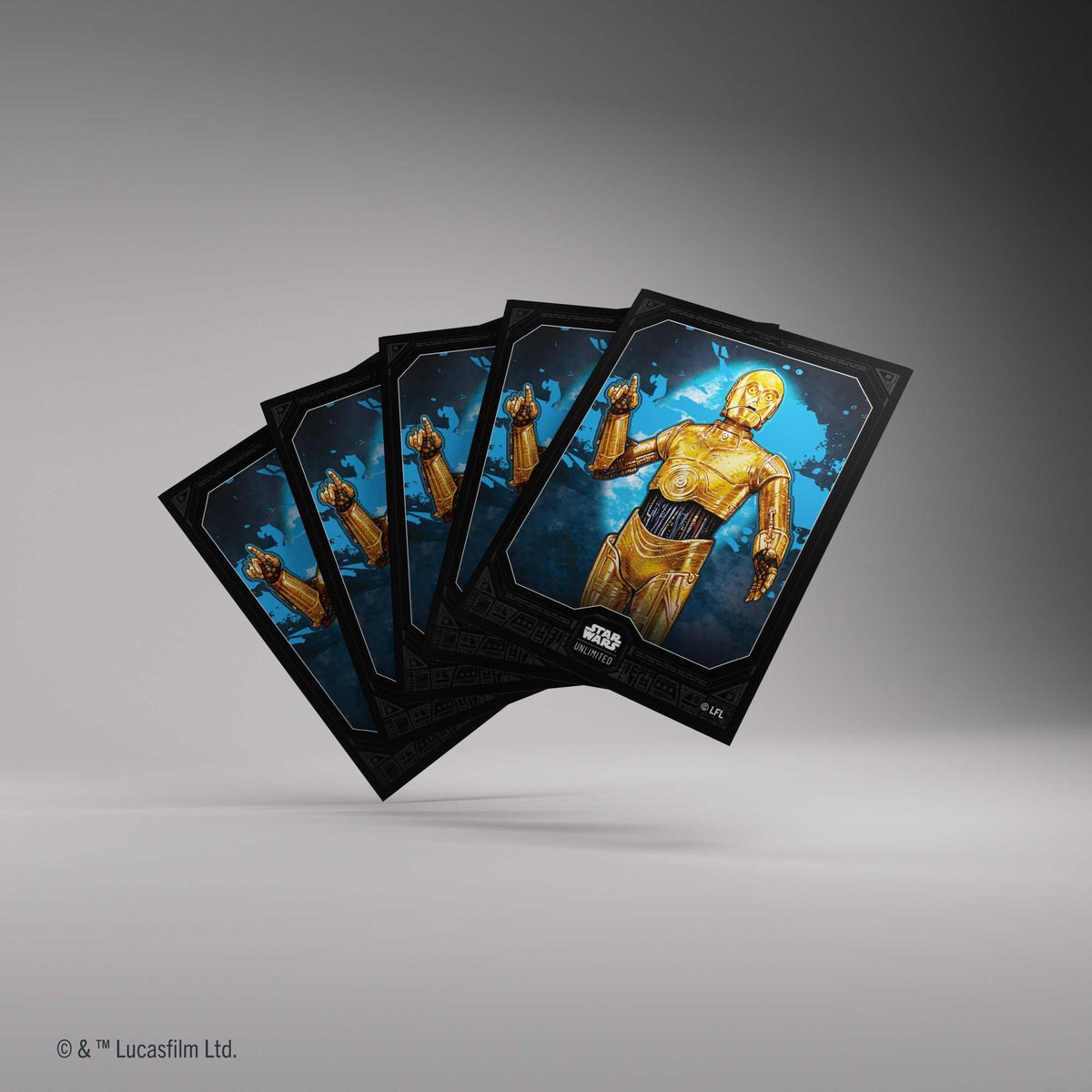 Gamegenic Star Wars: Unlimited Premium Art Sleeves – C-3PO