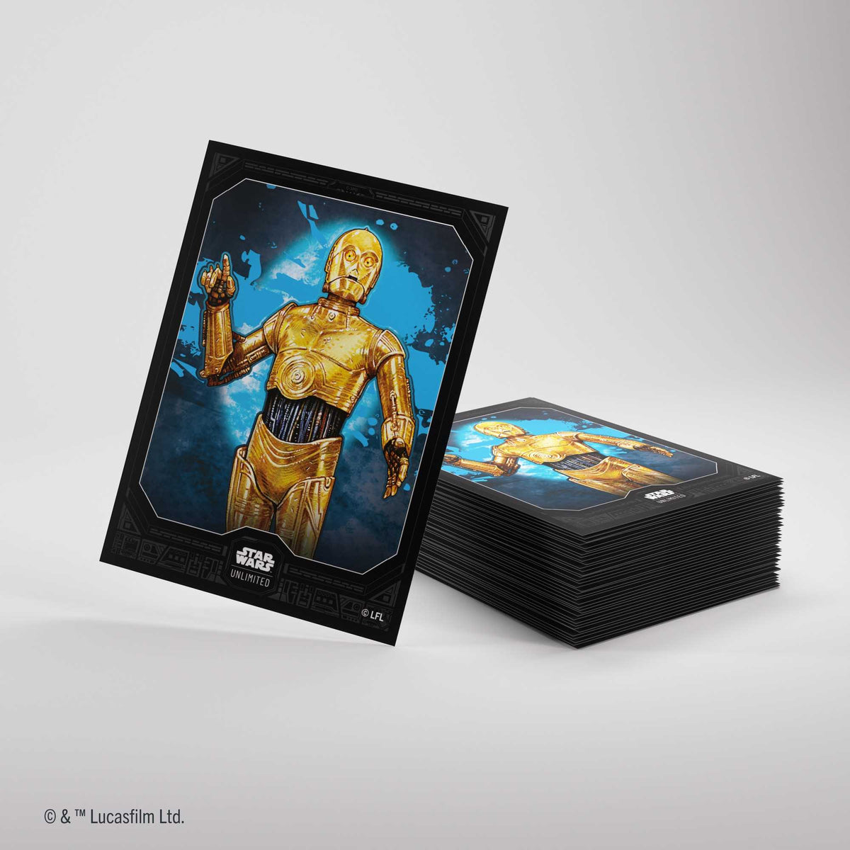 Gamegenic Star Wars: Unlimited Premium Art Sleeves – C-3PO