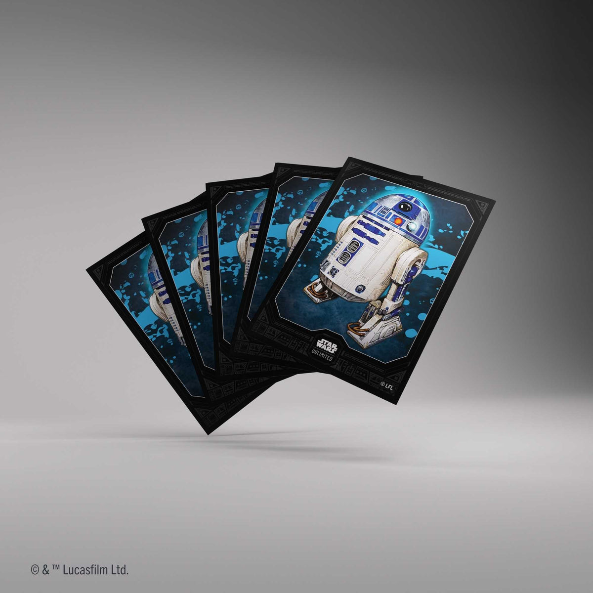 Gamegenic Star Wars: Unlimited Premium Art Sleeves – R2-D2