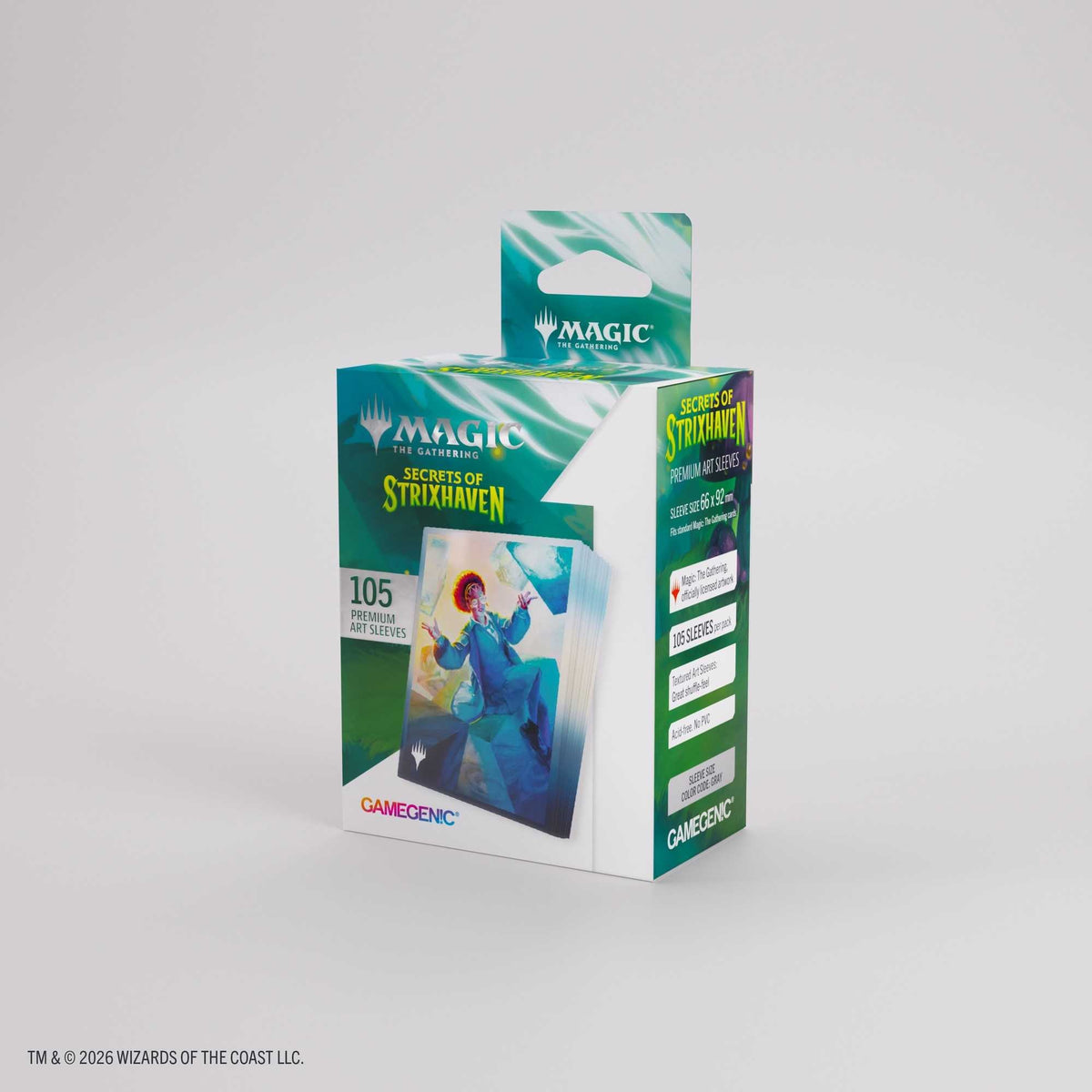 Gamegenic Magic: The Gathering Secrets of Strixhaven Premium Art Sleeves – Commander 4