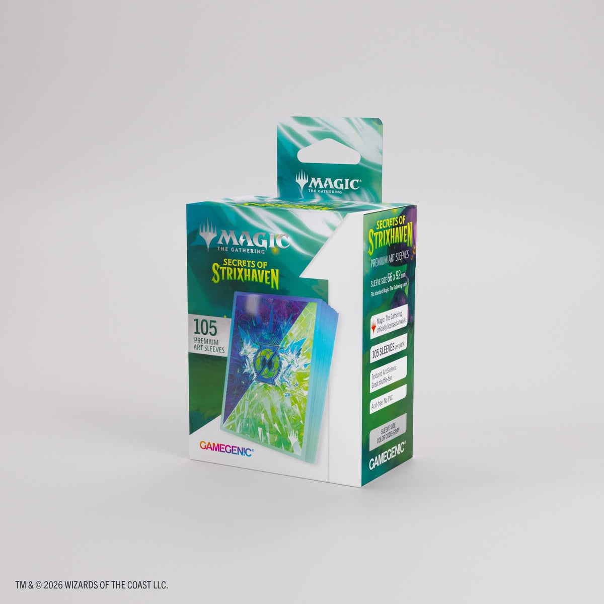 Gamegenic Magic: The Gathering Secrets of Strixhaven Premium Art Sleeves – Faction 4