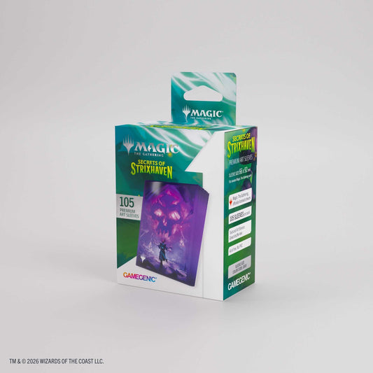 Gamegenic Magic: The Gathering Secrets of Strixhaven Premium Art Sleeves – Mana 3