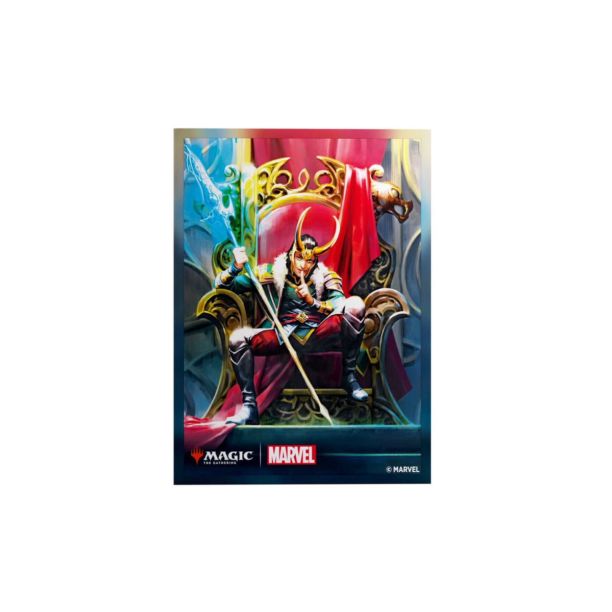 Gamegenic Magic: The Gathering Marvel Super Heroes Premium Art Sleeves - Loki/Doctor Doom