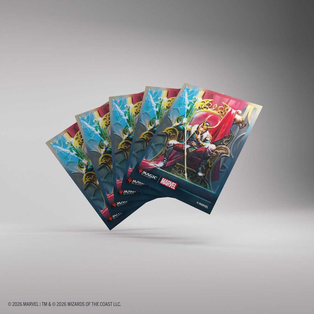 Gamegenic Magic: The Gathering Marvel Super Heroes Premium Art Sleeves - Loki/Doctor Doom