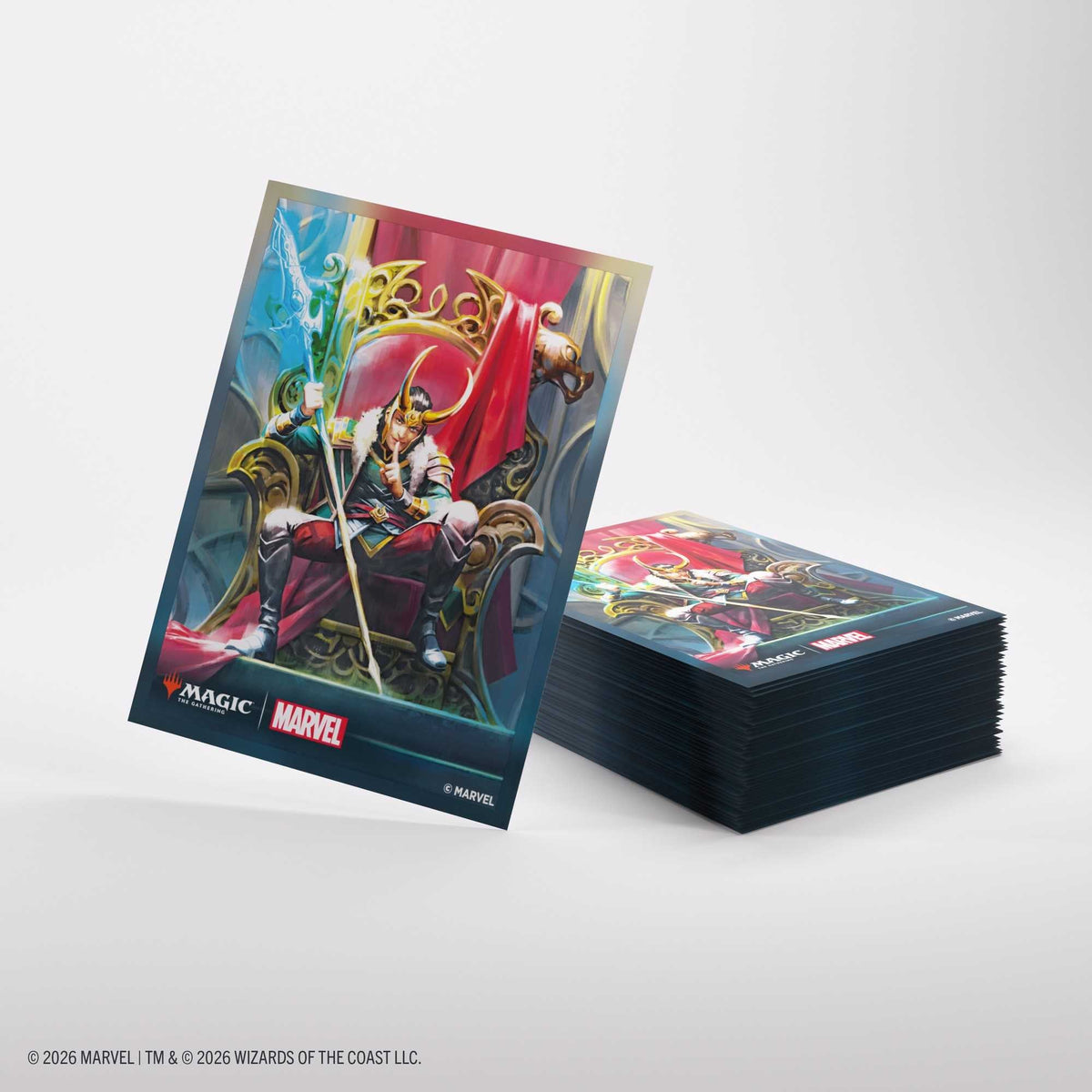 Gamegenic Magic: The Gathering Marvel Super Heroes Premium Art Sleeves - Loki/Doctor Doom