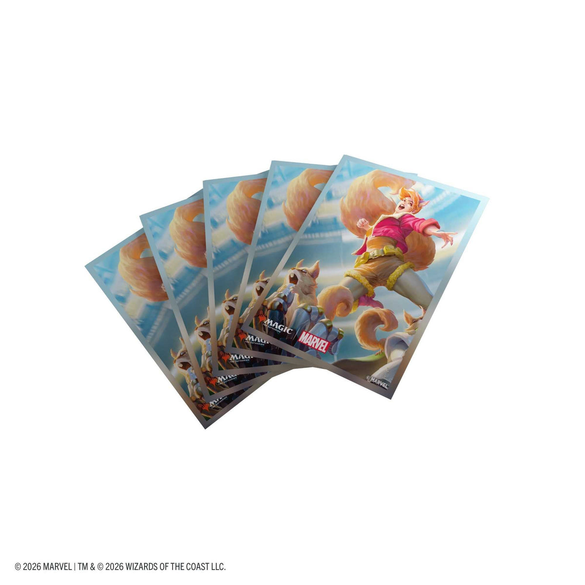 Gamegenic Magic: The Gathering Marvel Super Heroes Premium Art Sleeves - Go Nuts!