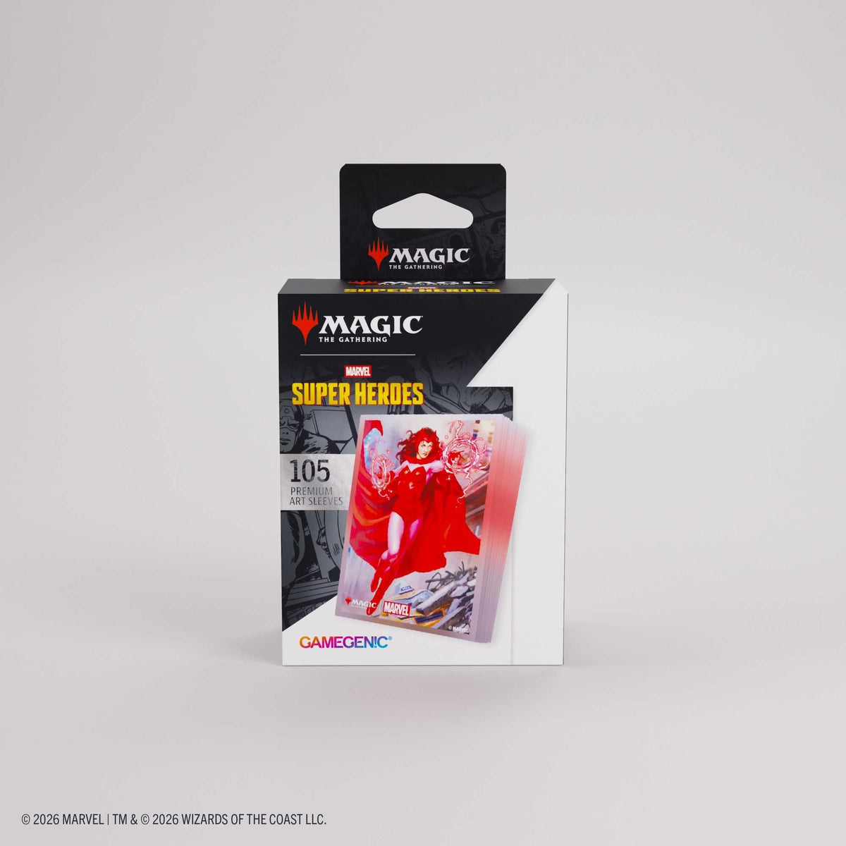 Gamegenic MTG Marvel Super Heroes Premium Art Sleeves – The Scarlet Witch