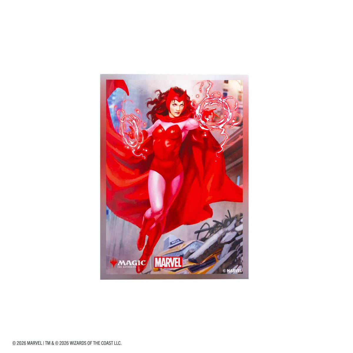 Gamegenic MTG Marvel Super Heroes Premium Art Sleeves – The Scarlet Witch