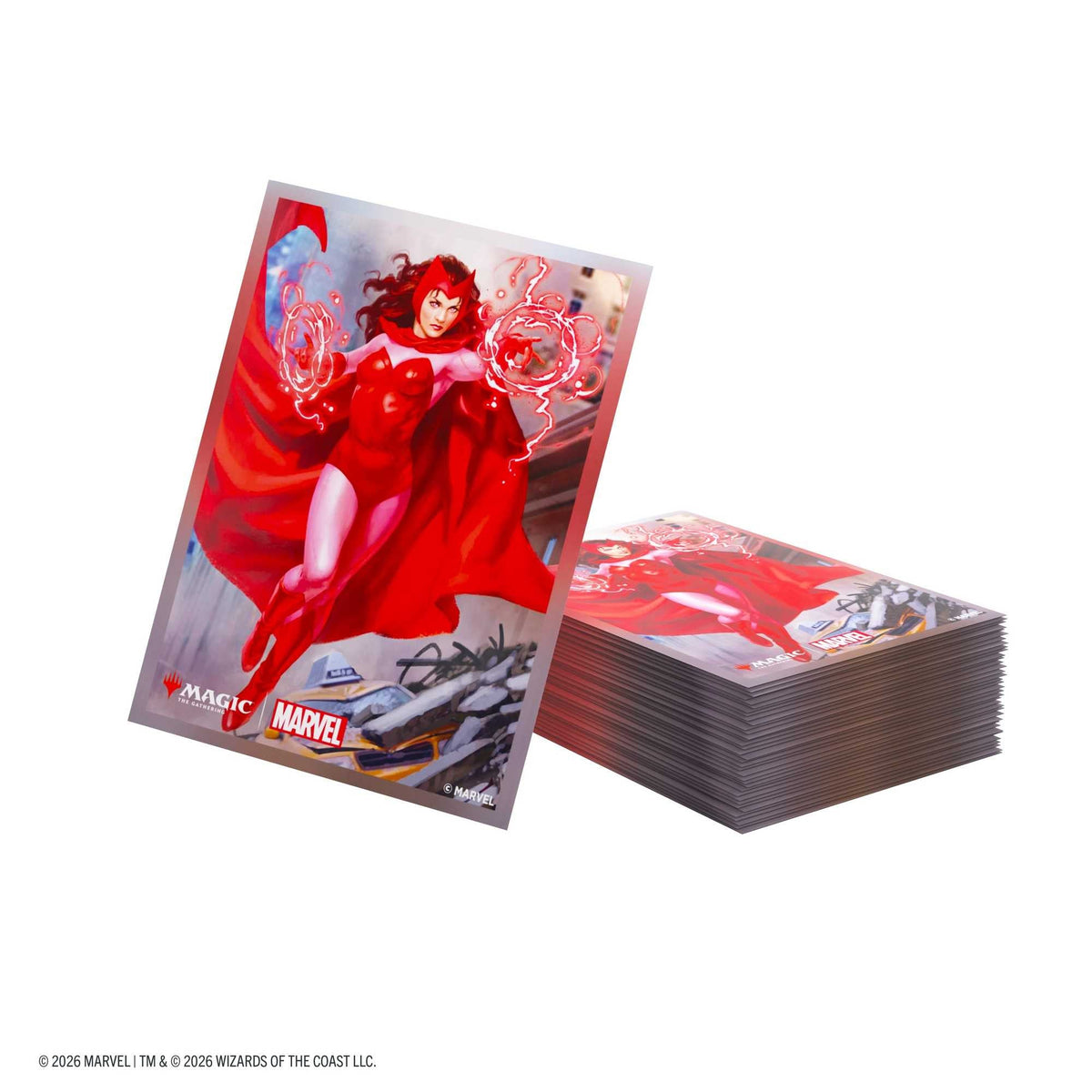 Gamegenic MTG Marvel Super Heroes Premium Art Sleeves – The Scarlet Witch