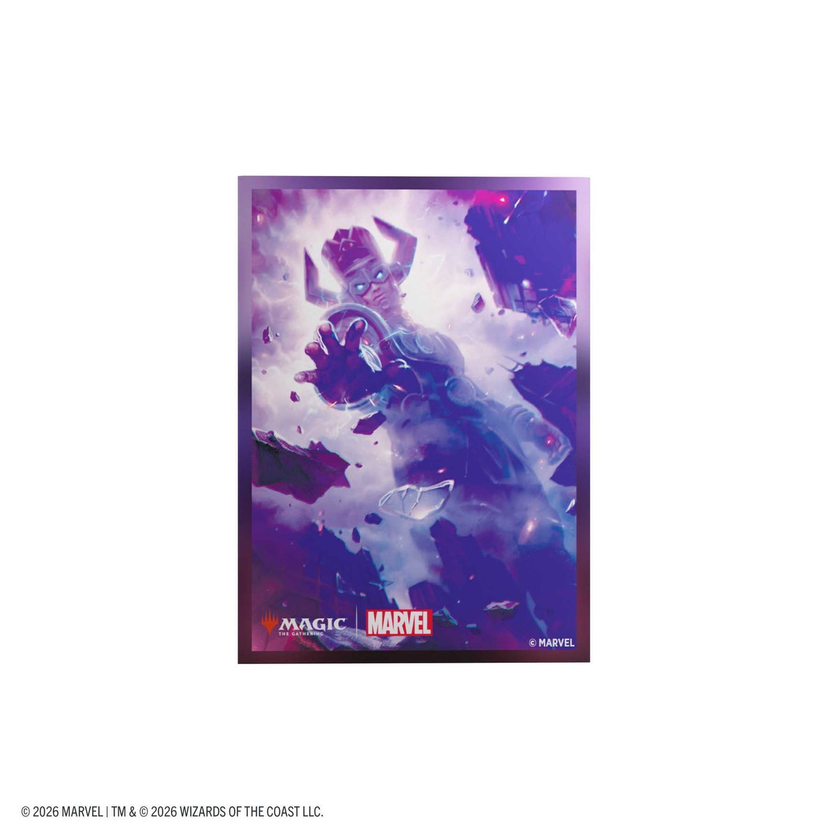Gamegenic Magic: The Gathering Marvel Super Heroes Premium Art Sleeves – Galactus Token