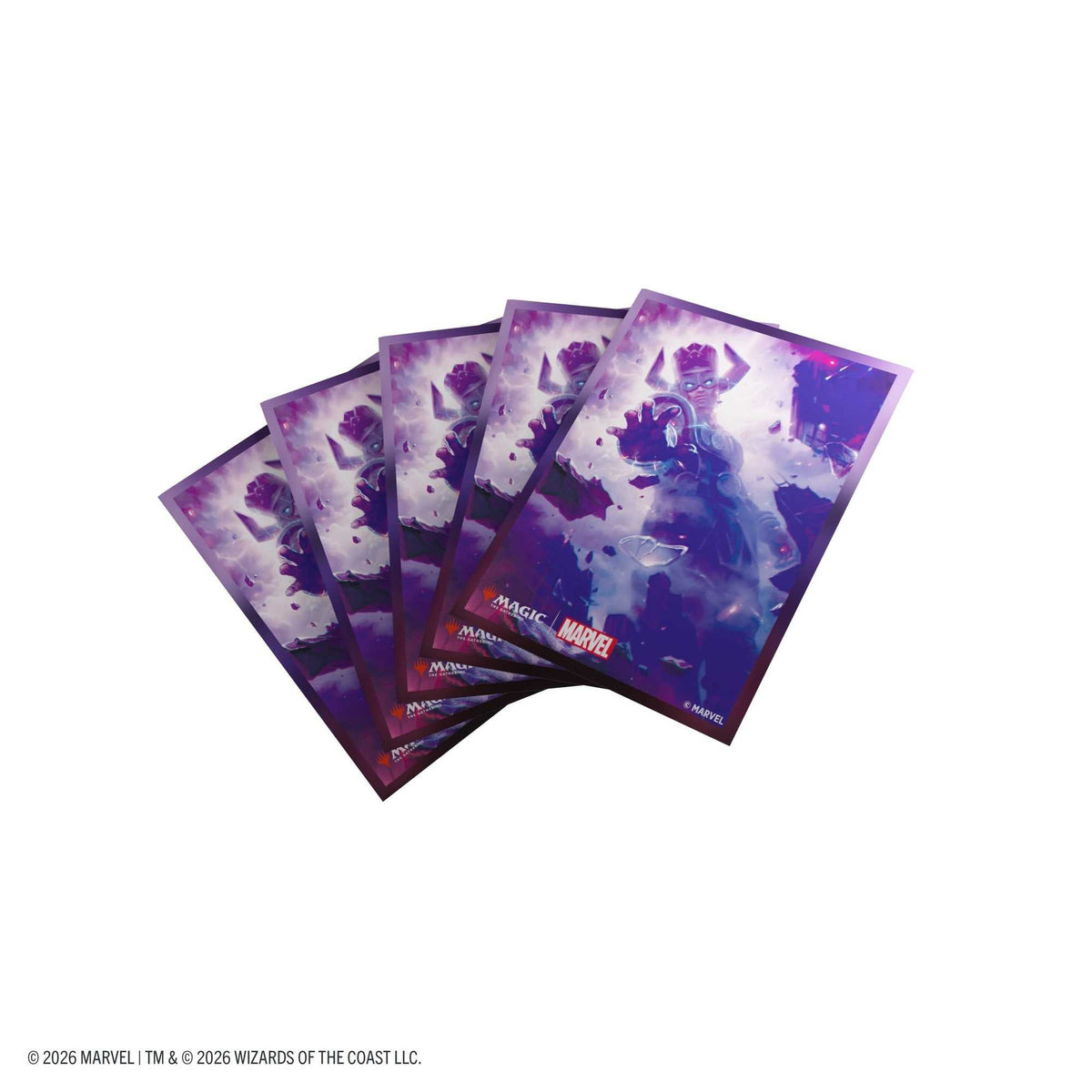 Gamegenic Magic: The Gathering Marvel Super Heroes Premium Art Sleeves – Galactus Token