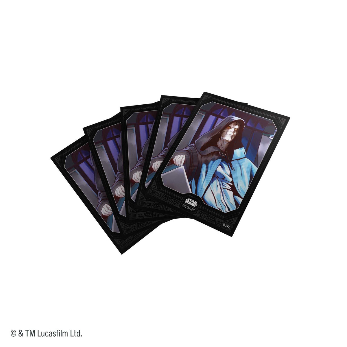 Gamegenic Star Wars: Unlimited Premium Art Sleeves – Emperor Palpatine
