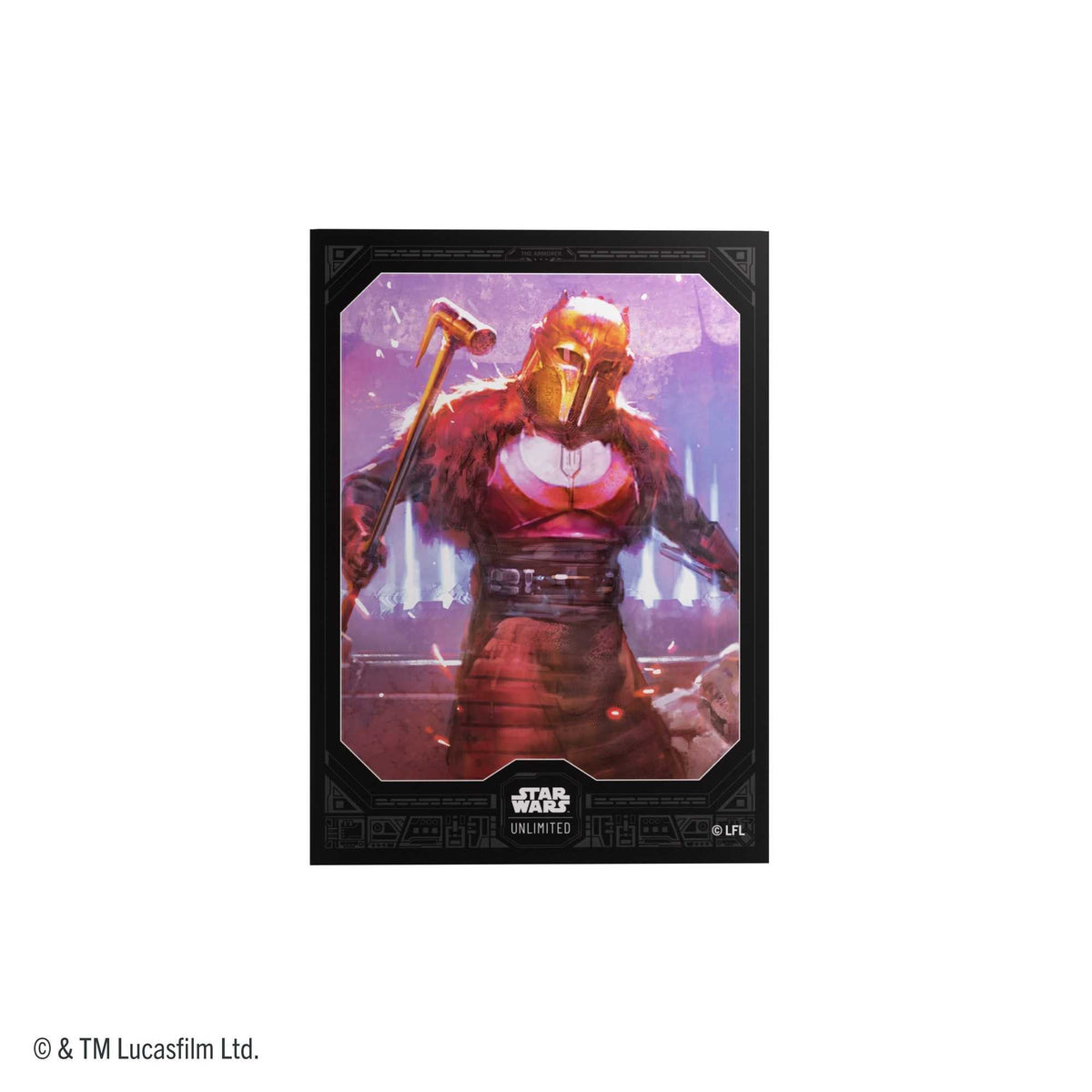 Gamegenic Star Wars: Unlimited Premium Art Sleeves – The Armorer