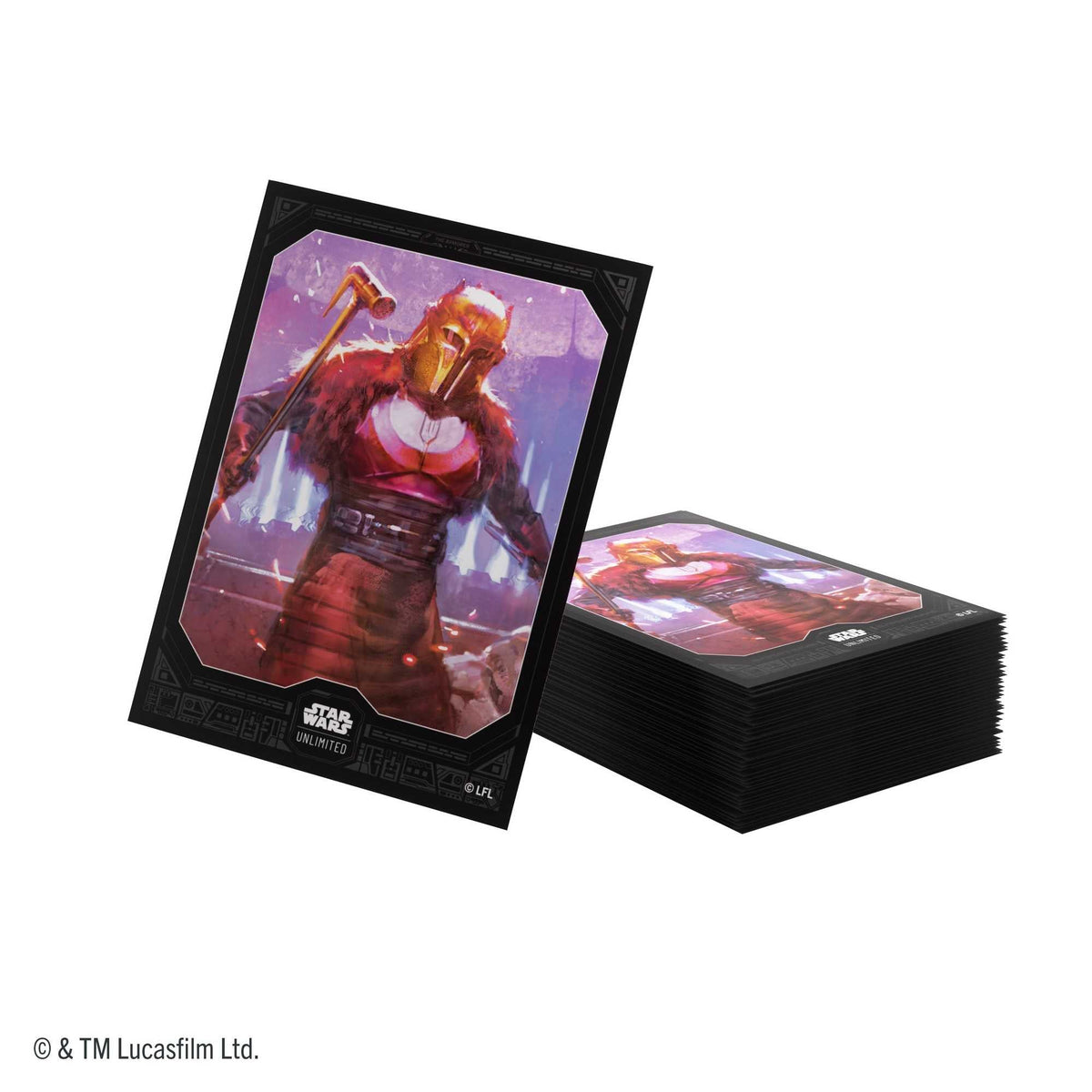 Gamegenic Star Wars: Unlimited Premium Art Sleeves – The Armorer
