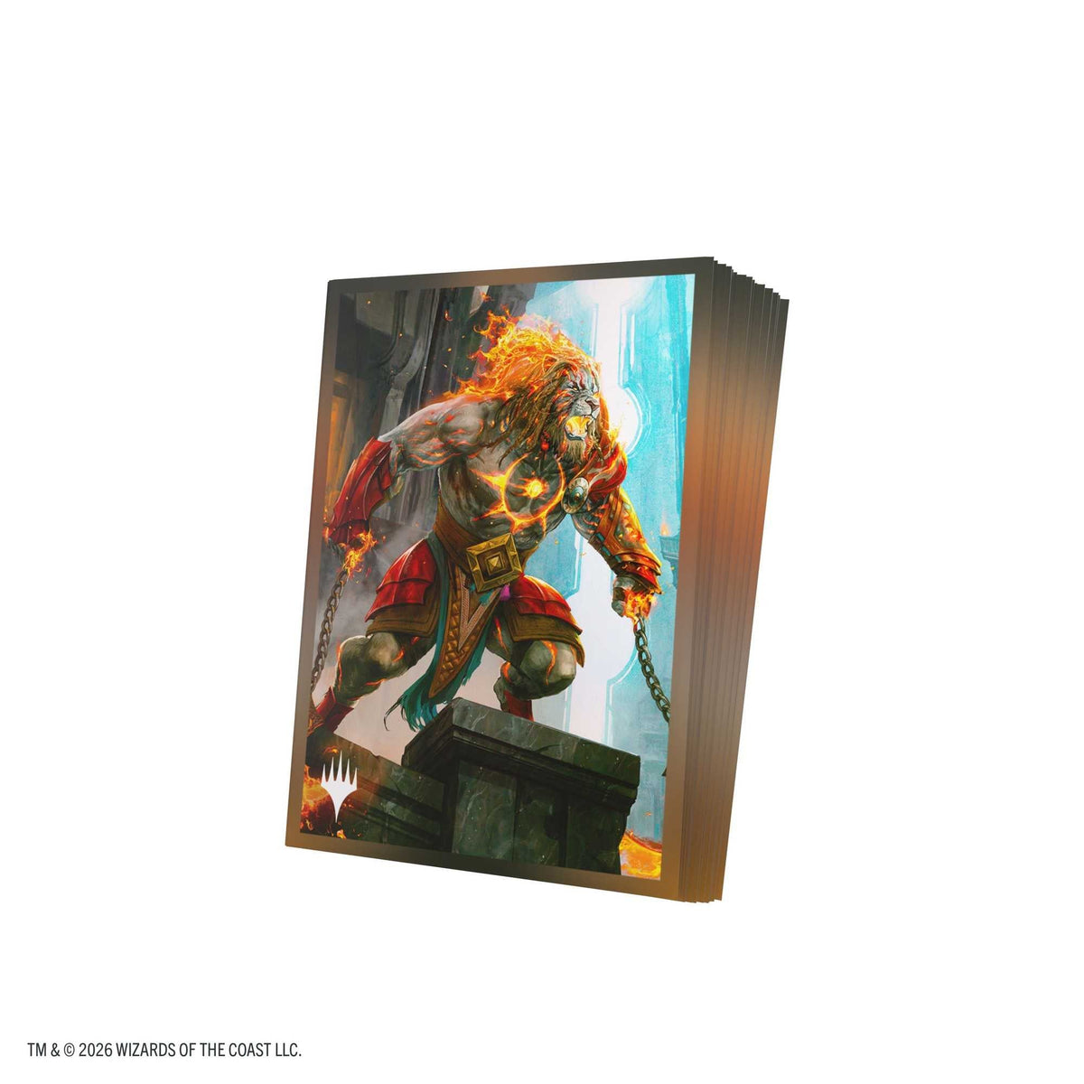 Gamegenic Magic: The Gathering Reality Fracture Premium Art Sleeves – Ajani, Path of Vengeance