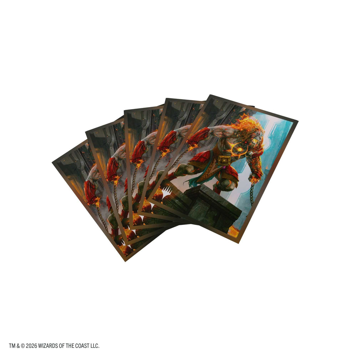 Gamegenic Magic: The Gathering Reality Fracture Premium Art Sleeves – Ajani, Path of Vengeance