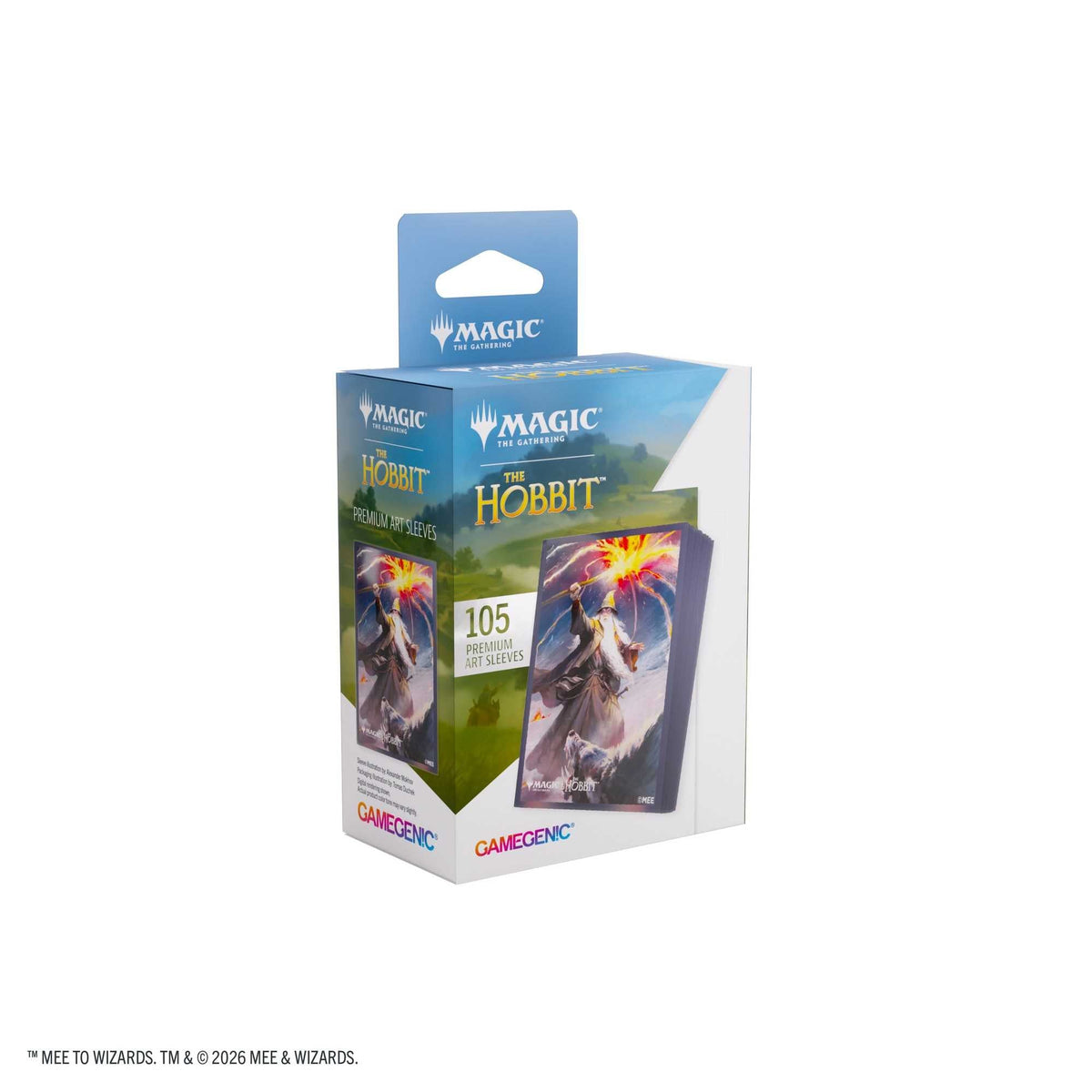 Gamegenic Magic: The Gathering The Hobbit Premium Art Sleeves – Gandalf, Shadow's Foe
