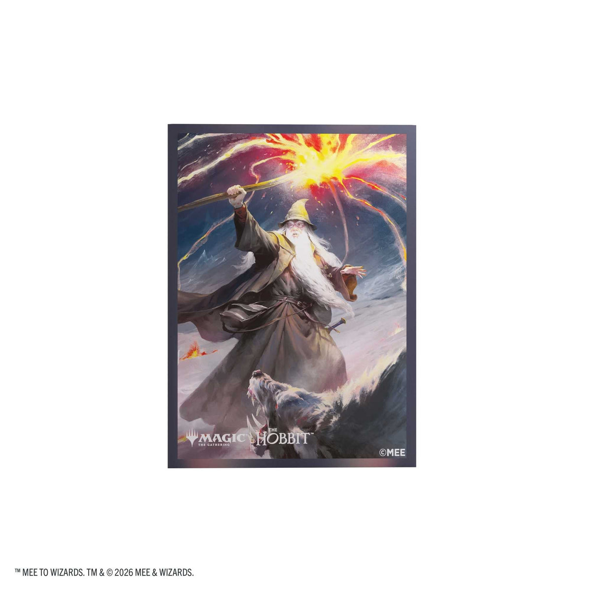 Gamegenic Magic: The Gathering The Hobbit Premium Art Sleeves – Gandalf, Shadow's Foe
