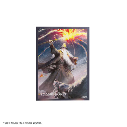 Gamegenic Magic: The Gathering The Hobbit Premium Art Sleeves – Gandalf, Shadow's Foe