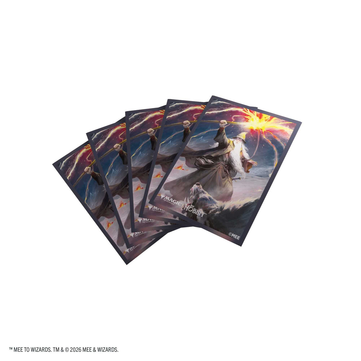 Gamegenic Magic: The Gathering The Hobbit Premium Art Sleeves – Gandalf, Shadow's Foe