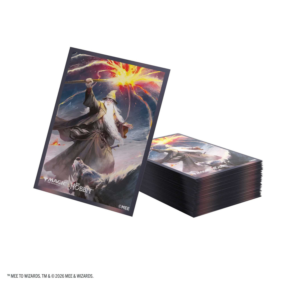 Gamegenic Magic: The Gathering The Hobbit Premium Art Sleeves – Gandalf, Shadow's Foe