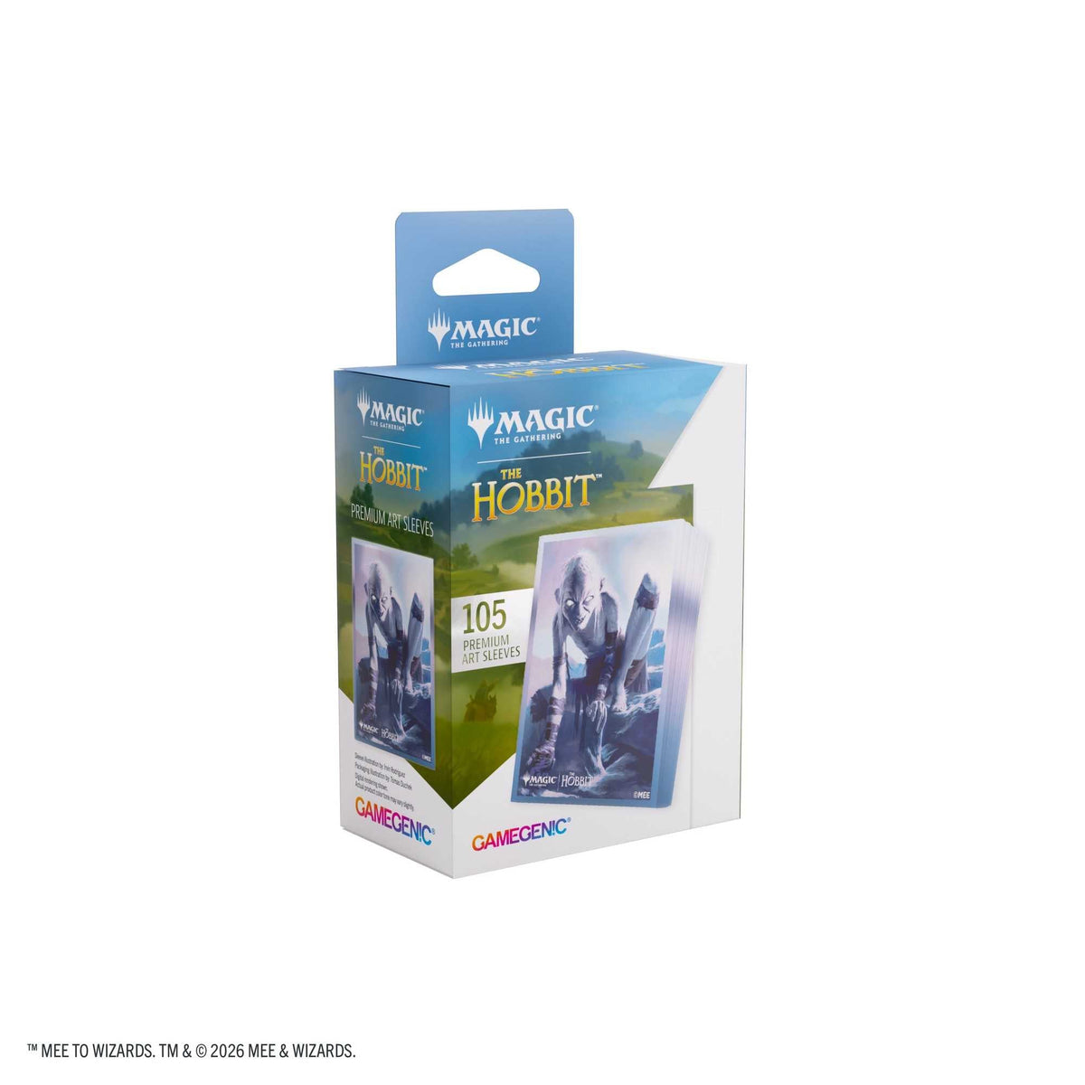 Gamegenic Magic: The Gathering The Hobbit Premium Art Sleeves – Gollum, Riddle Master