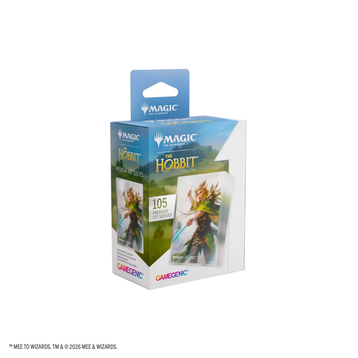 Gamegenic Magic: The Gathering The Hobbit Premium Art Sleeves – Thranduil, Sindarin Liege