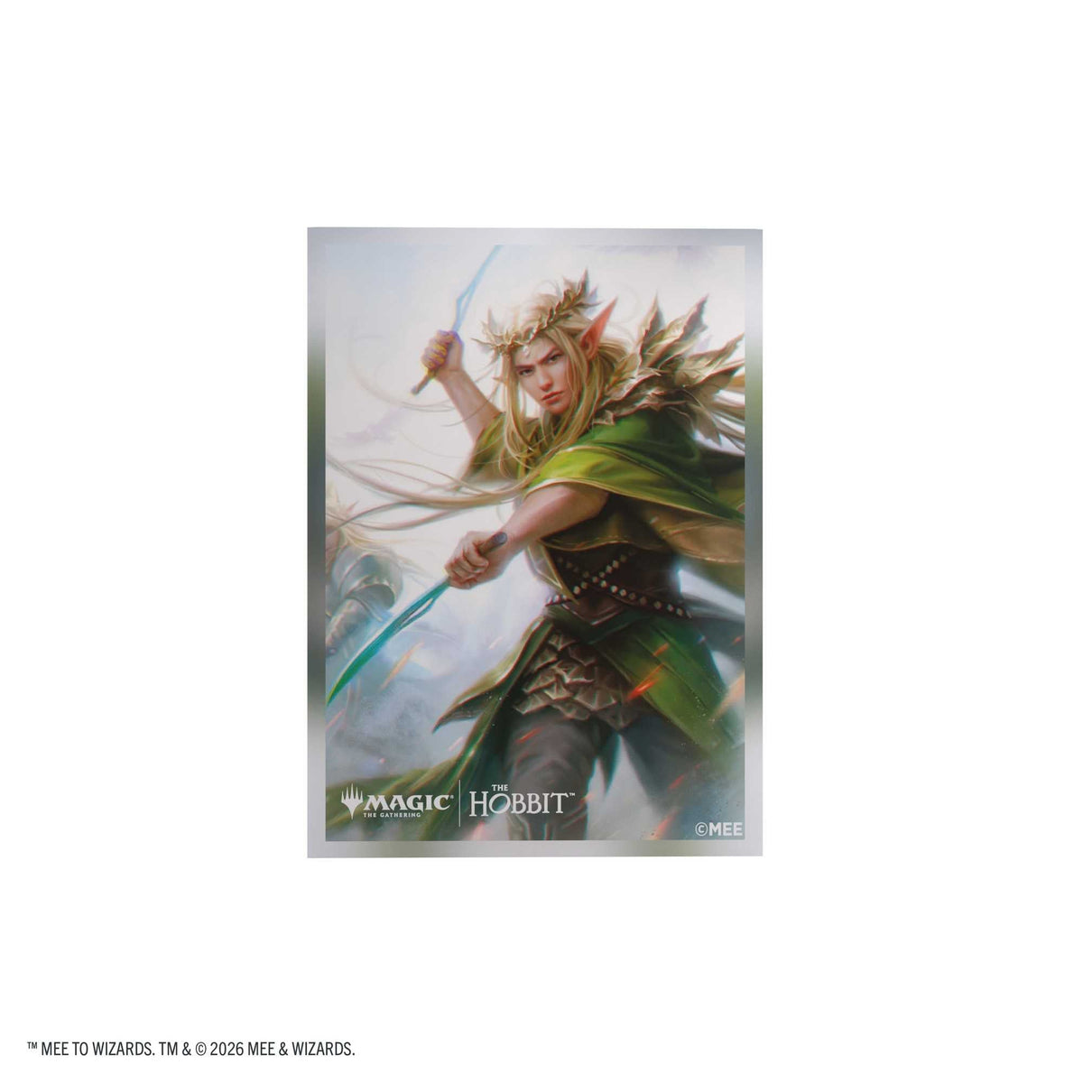 Gamegenic Magic: The Gathering The Hobbit Premium Art Sleeves – Thranduil, Sindarin Liege
