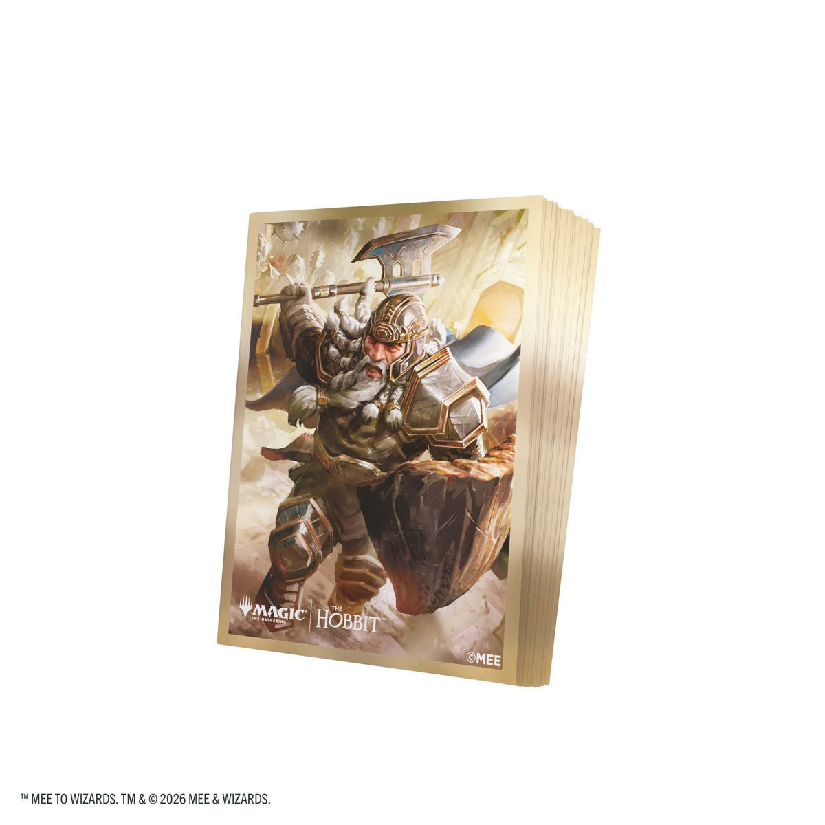 Gamegenic Magic: The Gathering The Hobbit Premium Art Sleeves – Thorin, Mountain-King