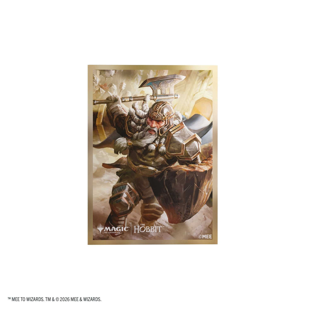Gamegenic Magic: The Gathering The Hobbit Premium Art Sleeves – Thorin, Mountain-King