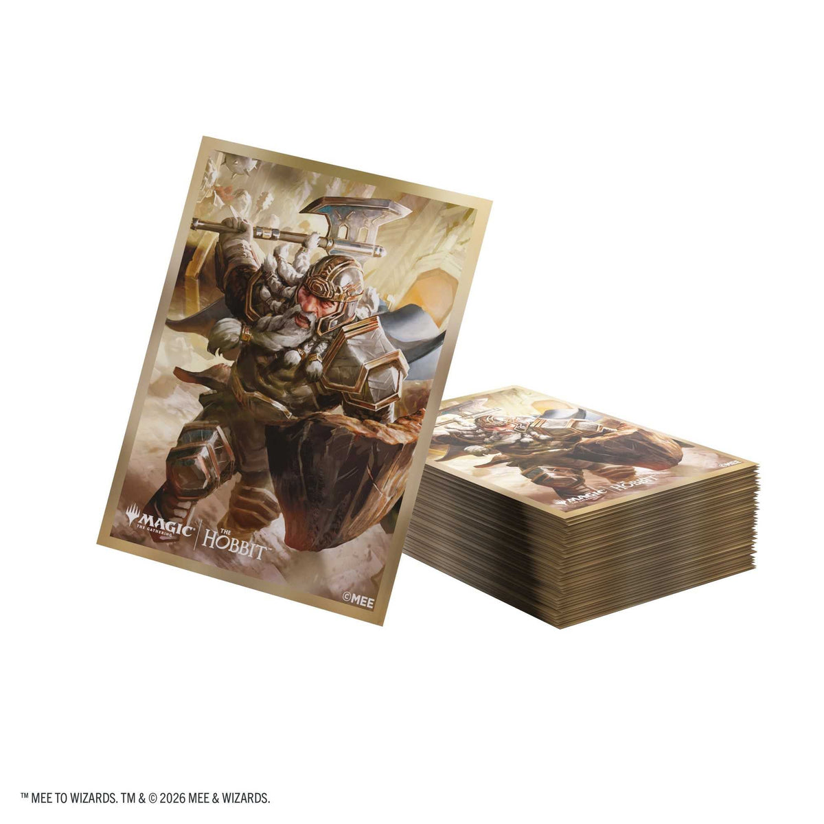 Gamegenic Magic: The Gathering The Hobbit Premium Art Sleeves – Thorin, Mountain-King