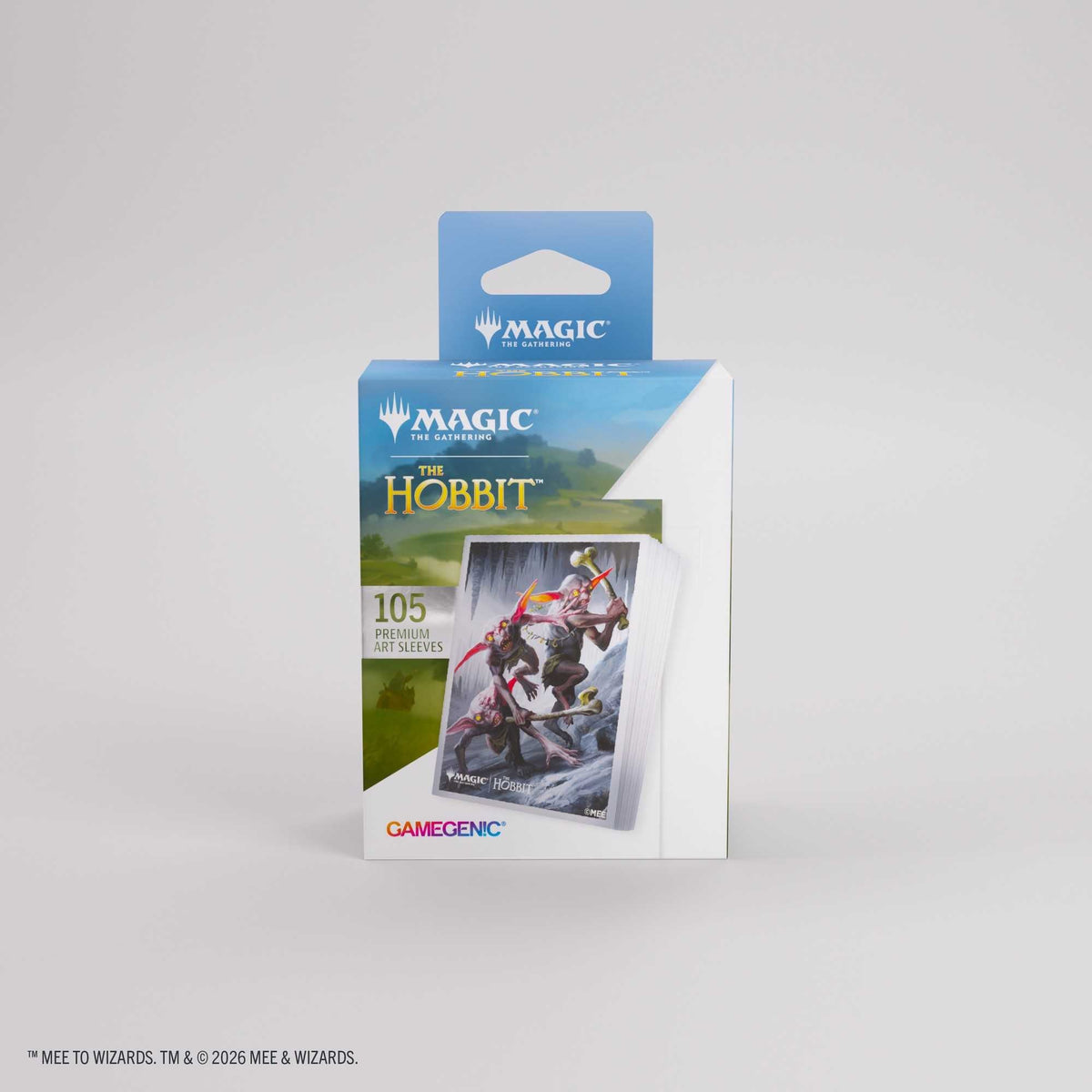 Gamegenic Magic: The Gathering The Hobbit Premium Art Sleeves – Goblin Army Token