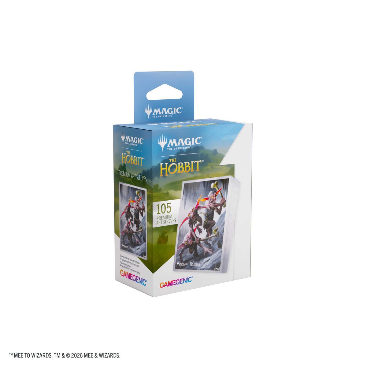 Gamegenic Magic: The Gathering The Hobbit Premium Art Sleeves – Goblin Army Token