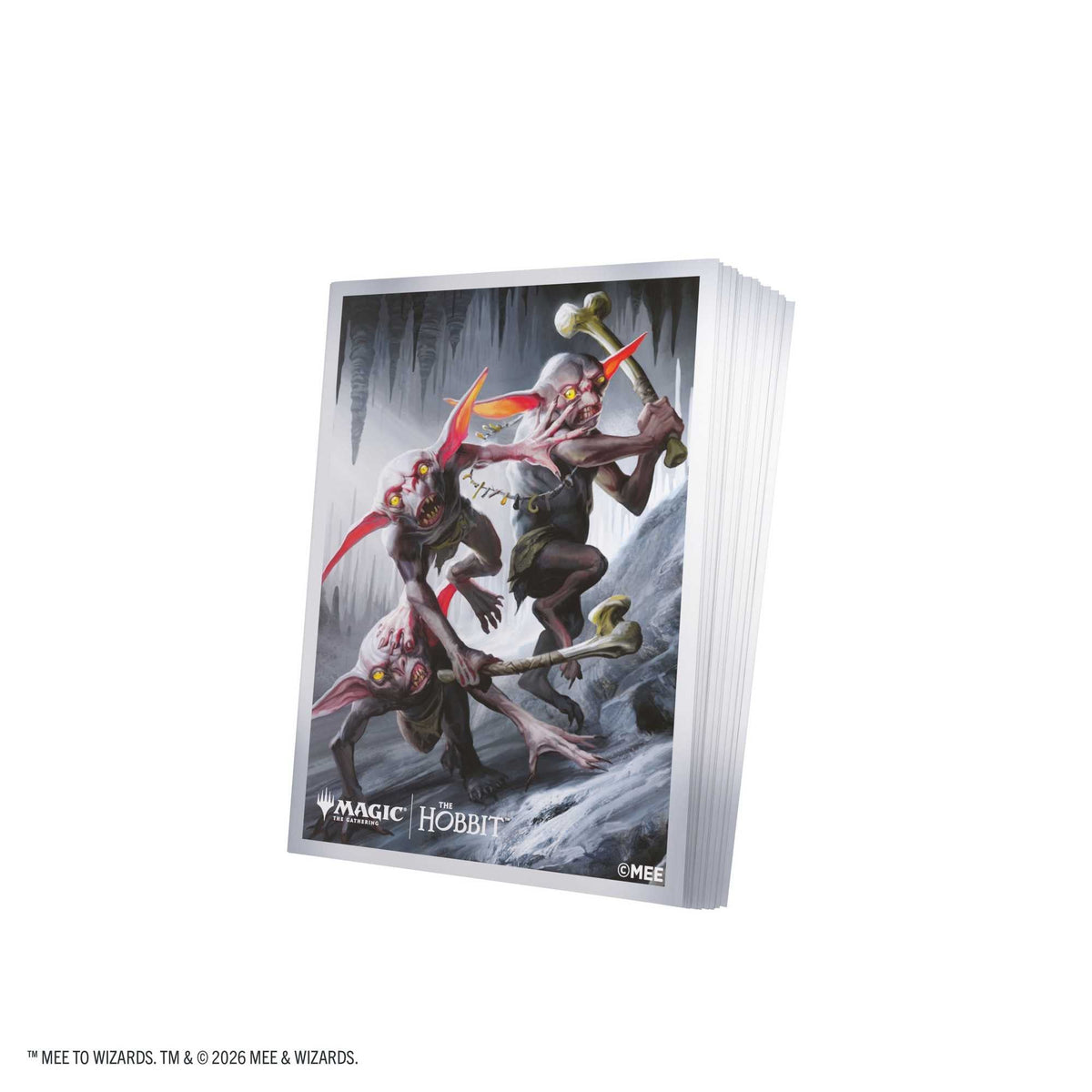 Gamegenic Magic: The Gathering The Hobbit Premium Art Sleeves – Goblin Army Token