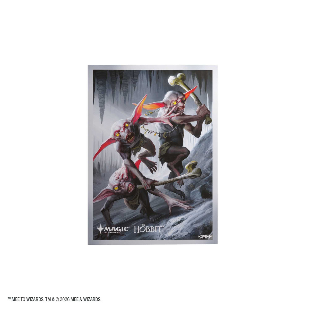 Gamegenic Magic: The Gathering The Hobbit Premium Art Sleeves – Goblin Army Token