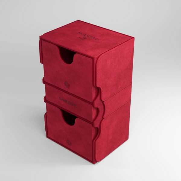 Gamegenic Stronghold 200+ XL Card Storage Box – Red