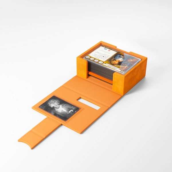 Gamegenic Arkham Horror Investigator Deck Box – Seeker (Orange)